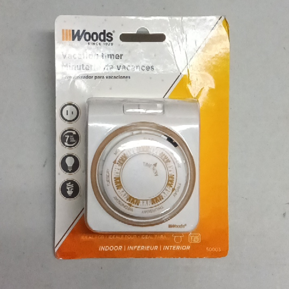 Woods vacation timer # 5000, 7 Days
